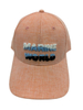 Hot Selling Custom Cotton Material Baseball Hats with 3D Embroidery Logo Curved Brim