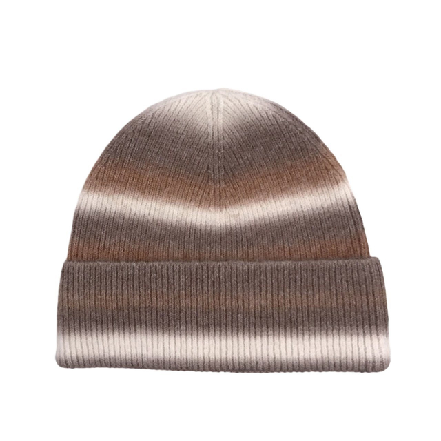 Factory Fashion Colorful Winter Warm Custom Logo Jacquard Fisherman Hip Hop Knit Beanie Hat