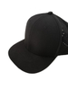 Factory Custom High Quality Navy Blue 6 Panel PVC Patch Logo Mens Sports Hat Polyester Laser Cut Hole Baseball Cap