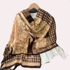 Wholesale Women Printed Long Scarf Custom Design Voile Scarf Shawls High Quality Hijab Scarves for Women