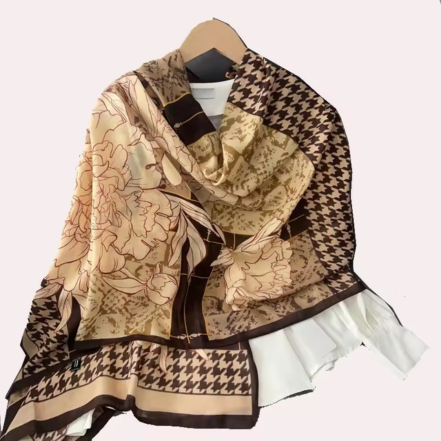 Wholesale Women Printed Long Scarf Custom Design Voile Scarf Shawls High Quality Hijab Scarves for Women