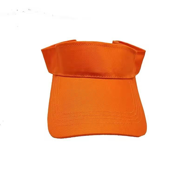 Unisex Adult Sports Sun Visor Hats Cotton Twill Ball Adjustable Golf Sun Cap Custom Logo