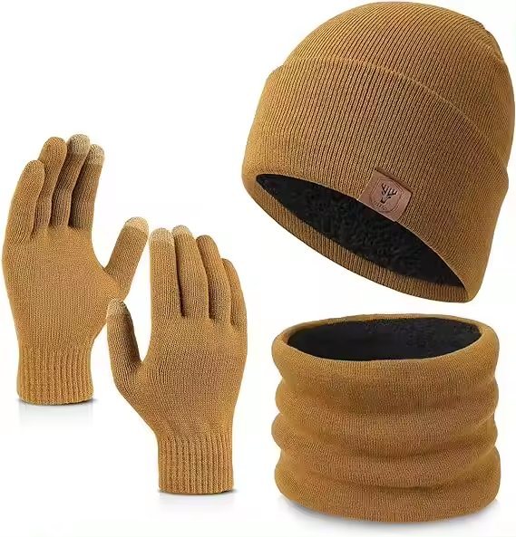 Ozero Custom Logo Half Finger 100% Polyester Warm Winter Mittens Gloves Fleece Unisex
