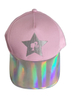 Custom Foam Baby Kids Sports Caps 5 Panel Hat Toddler Denim Flip up Brim Trucker Caps