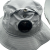 Custom Embroidery Logo Outdoor Fashion Fisherman Cap Wholesale Unisex Plain Bucket Hat with String