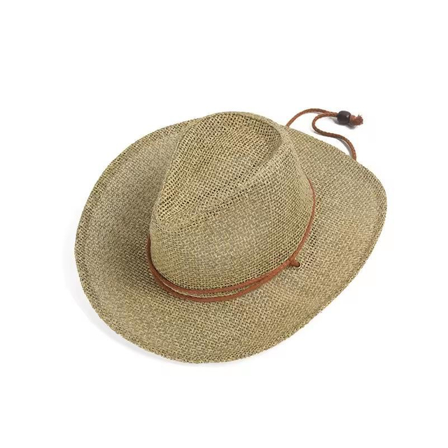 Row Hand Hook Raffia Straw Bucket Hat Women Pure Color Simple Large Brim Shade Foldable Sunscreen Straw Sun Hat Bucket Hat