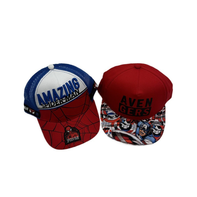 Adjustable Fast Delivery Children Five Panel Snapback Caps Solid Color Baseball Cap Custom Cartoons Caps for Kids