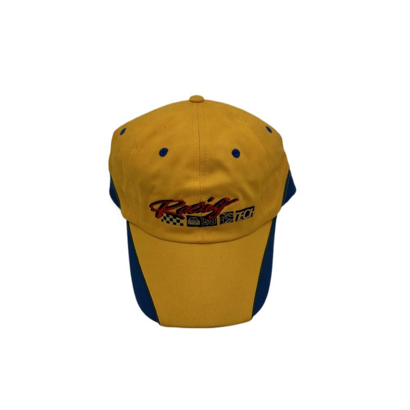 Crystal Custom Logo 5 Panel High Profile Trucker Cap with Printing Tape and Laser Logo Buckle
