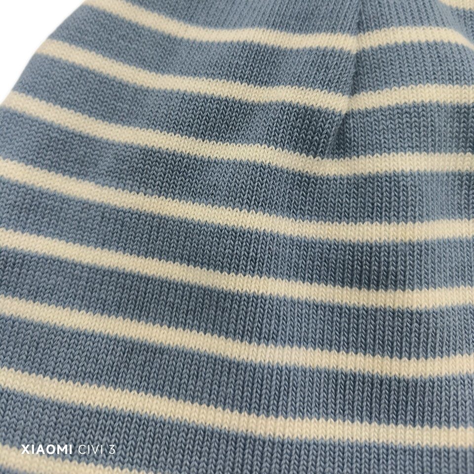 Hot Sell Baby/Adults Beanie Hats 2022 Plain Gray Custom Knitted Beanie Hat with Woven Label Logo