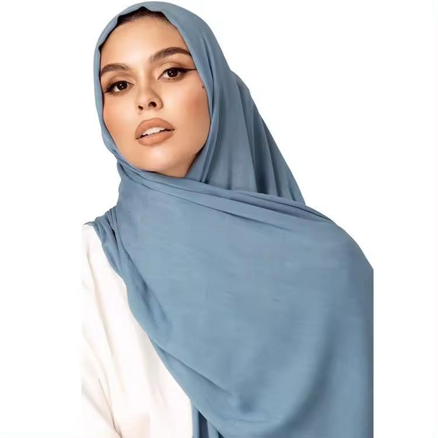 Best Selling Light Breathable Cotton Modal Scarf Shawl High Quality Customize Color/Size Big Brands Bamboo Modal Woven Hijab