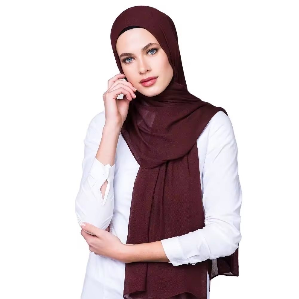 Popular Beautiful Colors Bamboo Woven Modal Scarfs Breathable Good Fabric Modal Viscose Scarf Hijab for Muslim Women Shawl