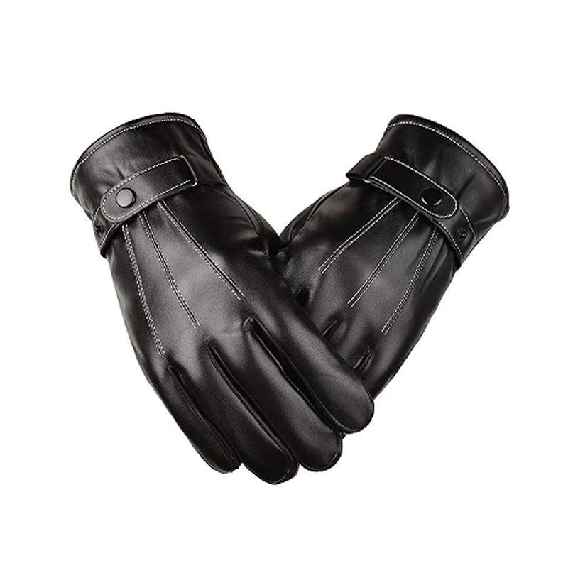 Ozero Custom Logo Touch Screen Men Extra Cold Winter Weather Warm Driving Cycling Running Skiing Fleece Gloves