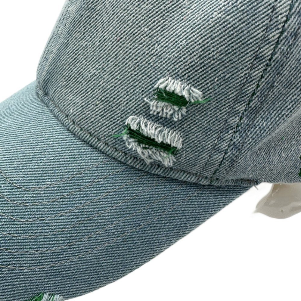 OEM Custom High Quality 5 Panel Structured Embroidery Logo Curved Brim Quick Dry Blue Nylon Snap Back Rope Baseball Cap Hat