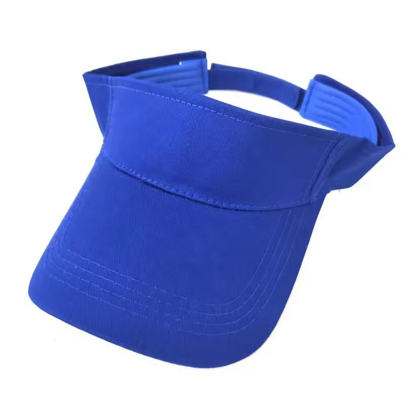 Factory Wholesale Custom Women Logo Sun Visor Cap Sports Visor Face Mask Hat Advertising