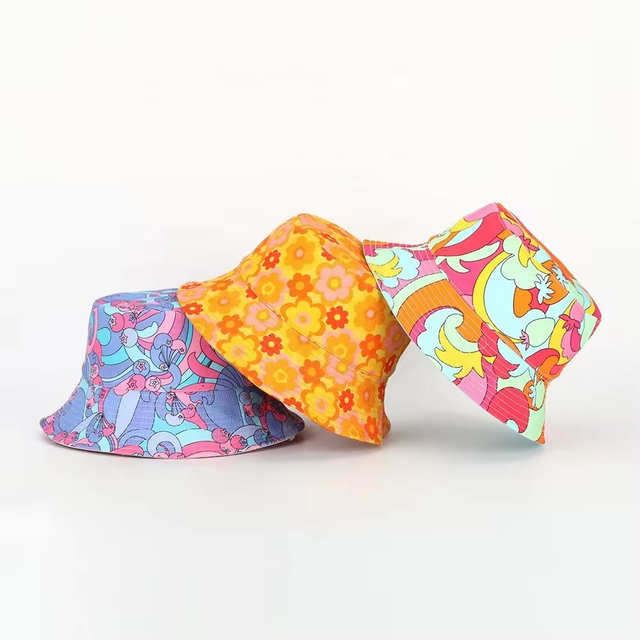 Wholesale Custom High Quality Unisex Embroidery Logo Pigment Dyed Washed Cotton Fisherman Cap Vintage Solid Color Bucket Hat