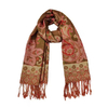 Jacquard Woven Scarf Shawl Custom Pashmina Soft Wrap Scarf Elegant Ethnic Good Quality Pashmina