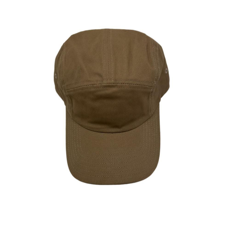 Custom 6-Panel Curved Brim Structured Baseball Cap by Cap Manufacturer with 3D Embroidery Logo on Jacquard Fabric