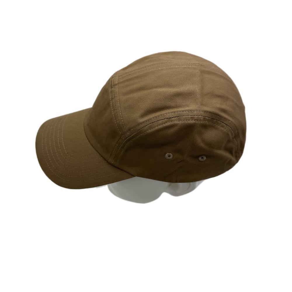 Custom 6-Panel Curved Brim Structured Baseball Cap by Cap Manufacturer with 3D Embroidery Logo on Jacquard Fabric