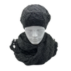 2024 Soft Woven Wool Scarf Oversized Cashmere Scarf for Women Custom Label Tassel Scarf