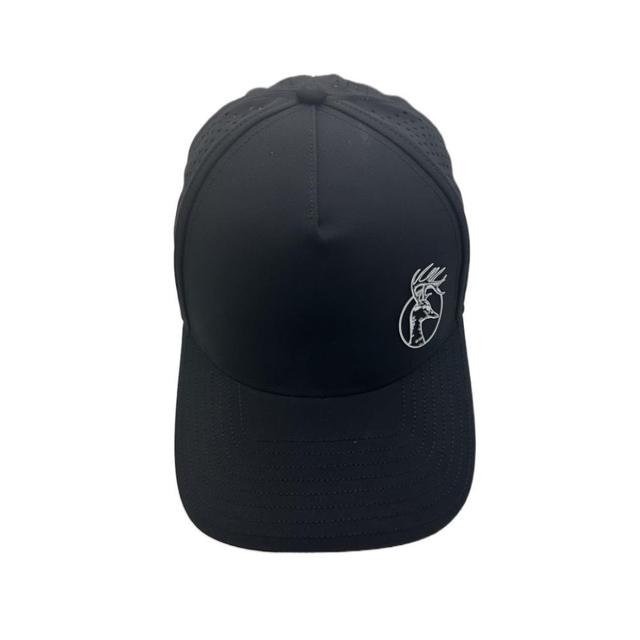 Wholesale Custom Embroidery Logo 6 Panel White Polyester Performance Sport Dad Hat Laser Cut Hole Golf Gorras Rope Baseball Cap