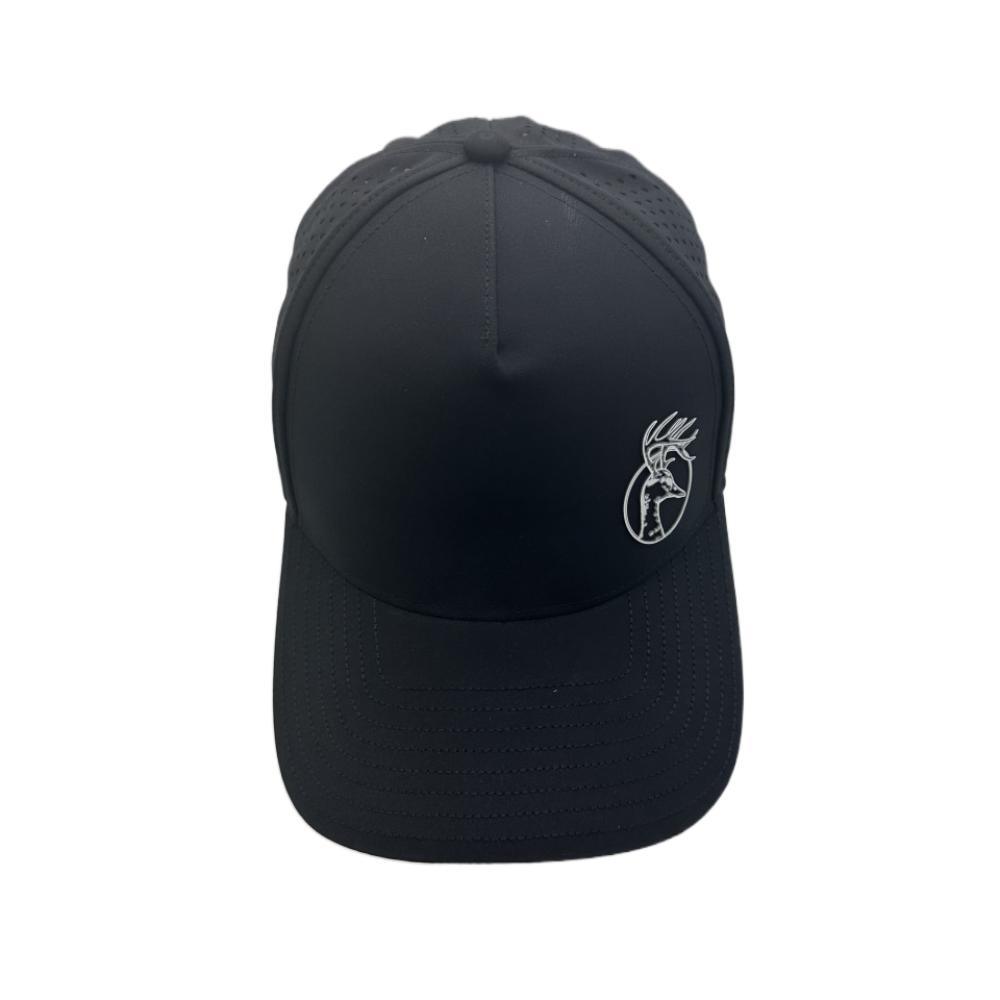 Wholesale Custom Embroidery Logo 6 Panel White Polyester Performance Sport Dad Hat Laser Cut Hole Golf Gorras Rope Baseball Cap