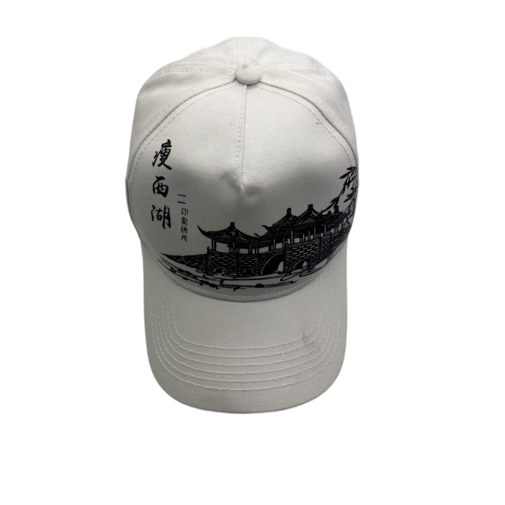 Wholesale Custom Rubber Patch Logo 6 Panel Blue Polyester Performance Sport Hat Curved Brim Gorras Laser Cut Hole Baseball Cap