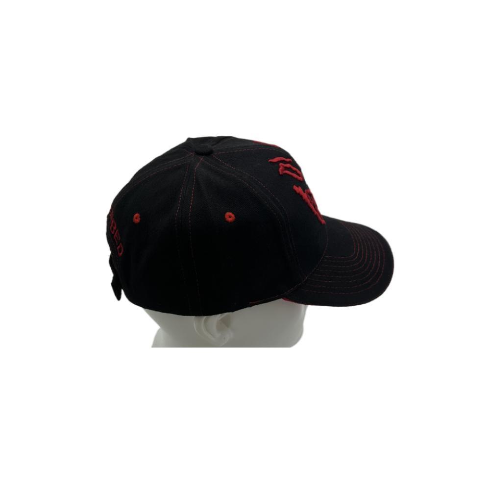 Custom Made Men High Quality 5 Panel 3D Embroidery Logo Two Tone Structured Baseball Cap, Plastic Snap Back Sports Hat