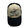 Cap Manufacturer Custom 5 Panel Curved Brim Structured Baseball Ball Cap with TPU Embossed Patch Logo Printed Label