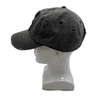New Design Unstructured Low Profile 6 Panels Cotton Leather Patch Snapback Baseball Caps