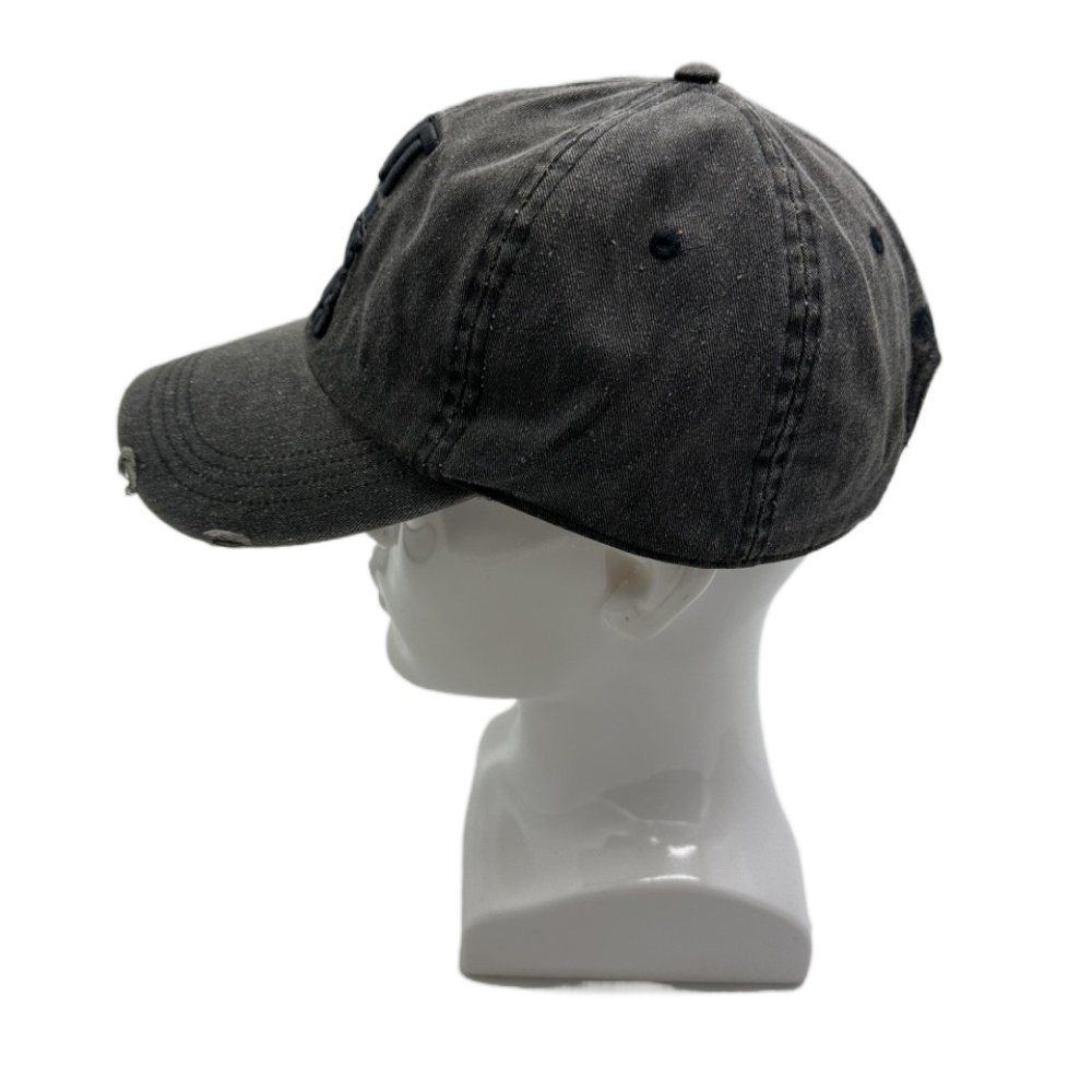 New Design Unstructured Low Profile 6 Panels Cotton Leather Patch Snapback Baseball Caps