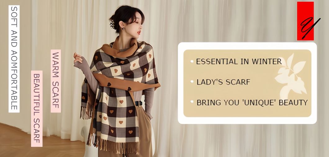 2024 Autumn and Winter Warm New Arrival Pure Cashmere Scarf Plain Woven Luxury Solid Color Cashmere Pashmina Stole Mufflers