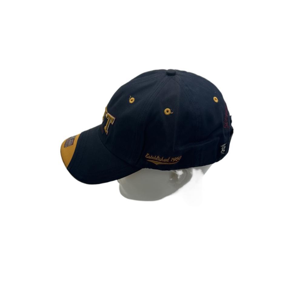 The Best New Style Cute 5 Panel Adult Size Structured Red 100 % Cotton Embroidery Custom Black Under Brim Baseball Hat