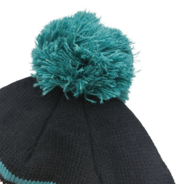 Custom OEM Acrylic Unisex Chunky Slouchy Comfortable Ski Sport Woman Warm Winter Knitted Beanies Hat with POM POM