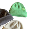 Wholesale Hand Knitted Hats Keeping Warm Winter Head Wrap Hat Plain Dyed