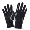 Custom Sport Hand Warmer Water Resistant Man Winter Cycling Bike Fleece Gloves for Touch Screen