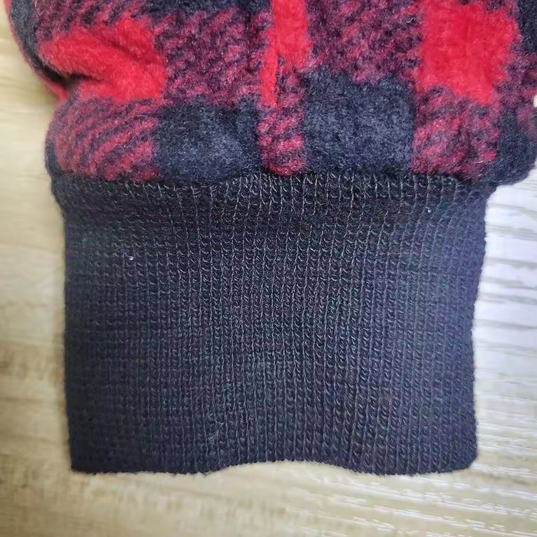 Custom Woven Patch Logo Hand Gloves for Winter High Quality Gloves Winter Wholesales Winter Leather Hand Gloves