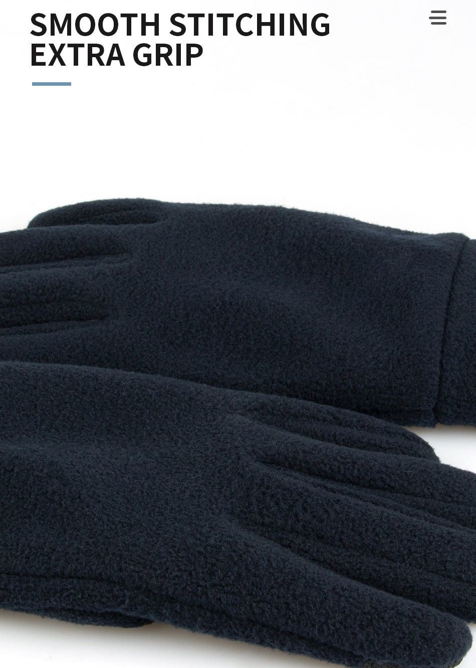 Ozero Custom Logo Touch Screen Men Extra Cold Winter Weather Warm Driving Cycling Running Skiing Fleece Gloves