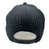 Custom 5 Panel High Quality Curved Brim 3D Embroidered Logo Sport Golf Baseball Cap, Waterproof Laser Cut Hole Perforated Dad Hat