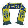 Custom Portugal and Hungary Logo Jacquard Woven Acrylic Knit Soccer Club Football Team Fans Souvenir Scarf