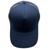 OEM Wholesale Custom Logo High Quality 6 Panel Mens Baseball Caps, Rubber Patch Waterproof Golf Hats, Plain Dad Cap