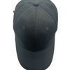 OEM Custom 6 Panel White Laser Cut Hole Perforated Hat, Waterproof Baseball Cap, Rubber Logo Closed Back Fitted Dad Hat