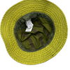 Custom Logo Embroidered Fisherman Cap Outdoor Camping Traveling Short Brim Solid Color Bucket Hat with Drawstring