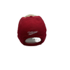 Wholesale Custom PVC Logo 6 Panel Grey Polyester Performance Sport Dad Hat Laser Cut Hole Golf Gorras Rope Baseball Cap