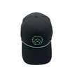 Meidiney BSCI Manufacture Custom 5 Panel Mens Plain Black Embroidery Logo Baseball Caps