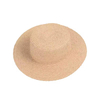 2024 Summer New Hand Hook Female Foldable Paper Straw Bucket Hats Casual Sun Protection Crochet Paper Straw Bucket Hat