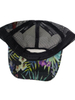 Custom High Quality 6 Panel Fashion 100% Cotton Embroidery Mesh Camo Brim Snapback Trucker Caps Hat