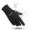Custom Sport Hand Warmer Water Resistant Man Winter Cycling Bike Fleece Gloves for Touch Screen