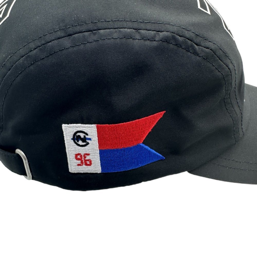 OEM Custom High Quality 6 Panel Embroidery Logo Distressed Brim Blue Denim Worn out Mesh Gorras Baseball Cap Hat