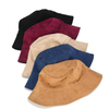 Hot Selling Letters Embroidery Double Reversible Pink Cotton Unisex Character Style Pattern Material Bucket Hats