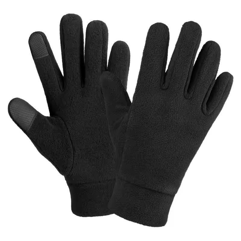 Ozero Winter Gloves Fingerless Convertible Mittens Thermal Polar Fleece Insulated Lining Windproof Warm